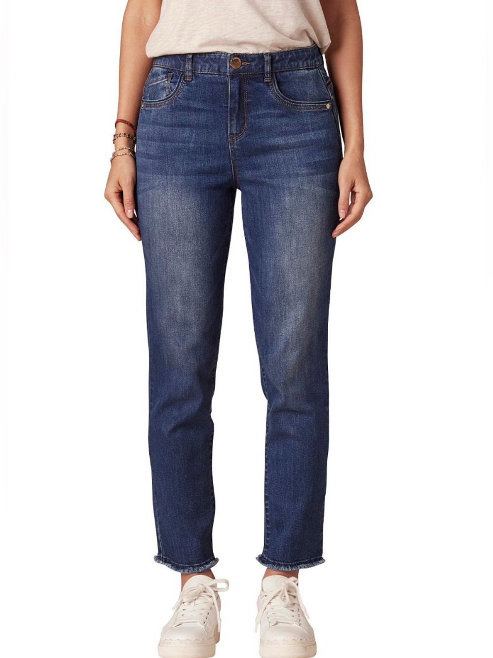 Democracy Women's "Ab" Solution Slim Straight Leg Jean size 12 like new